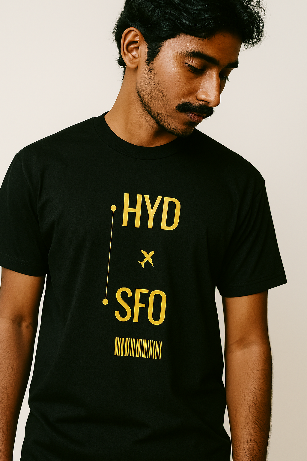The HYD 2 SFO Boarding Pass